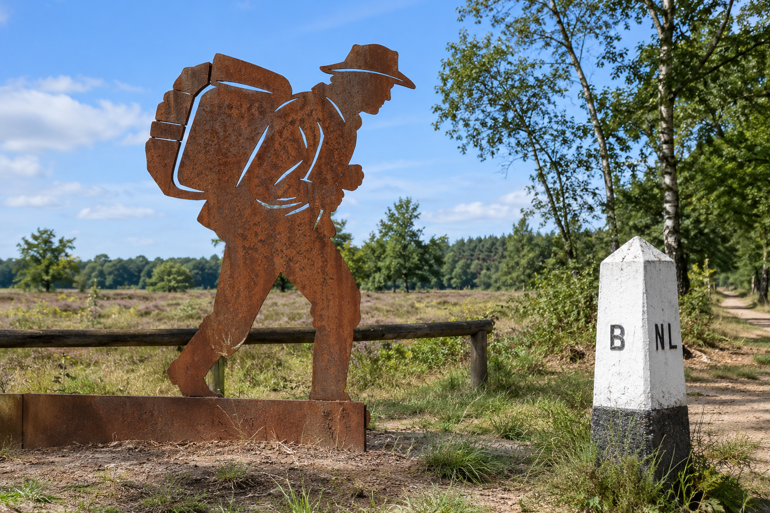Vergunning voor beelden langs smokkelroute in Cranendonck